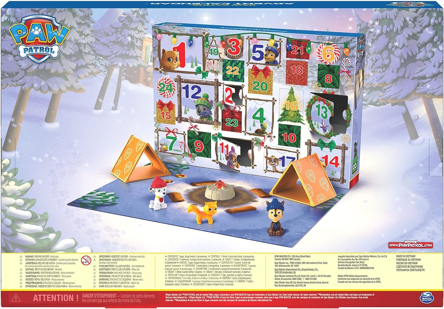 Paw Patrol Adventskalender 2022 Merchversum