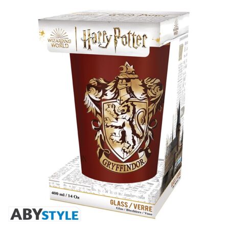 Harry Potter - großes Glas - Gryffindor