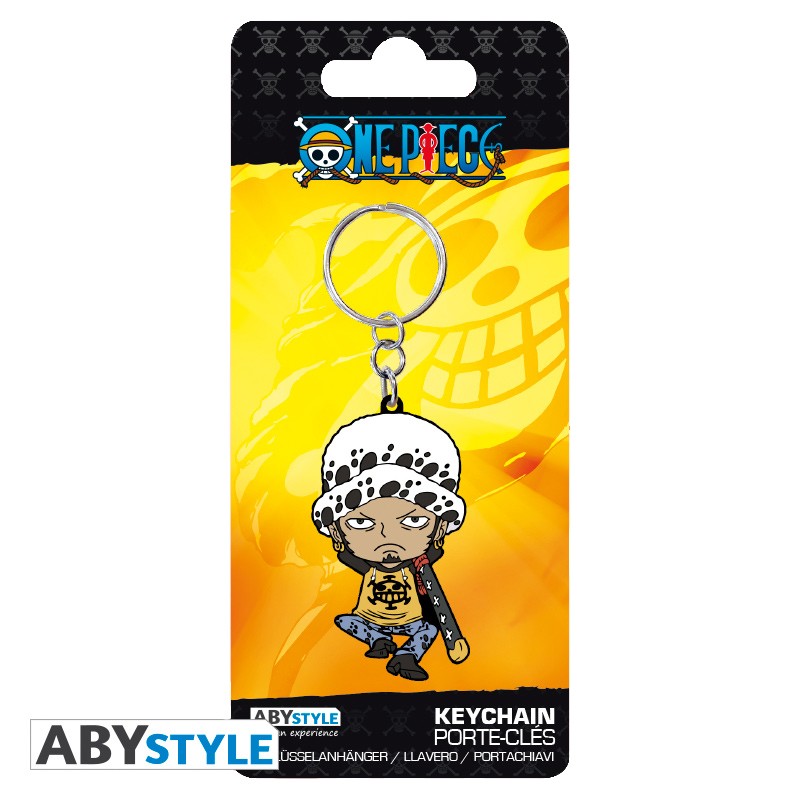 One Piece - PVC Schlüsselanhänger - Trafalgar Law - Merchversum