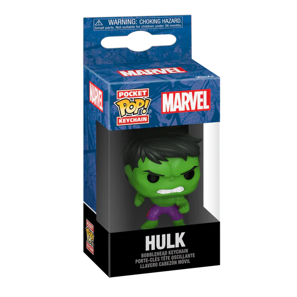 Marvel New ClassicsPocket POP Vinyl Schlusselanhanger Hulk Merchversum