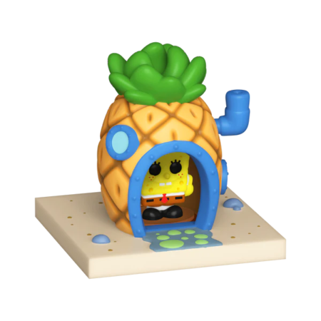 Spongebob Bitty POP! - Towns Vinyl Figur - Spongebob und Ananas Haus – Bild 2