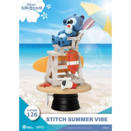 Lilo & Stitch - D-Stage Diorama 126 - Stitch Summer Vibe – Bild 3